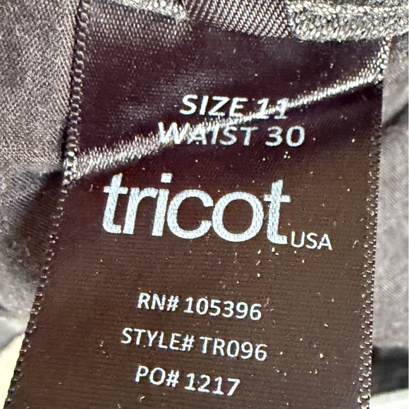 Tricot Black/Gray Distressed Skinny Jeans - Picture 5 of 6